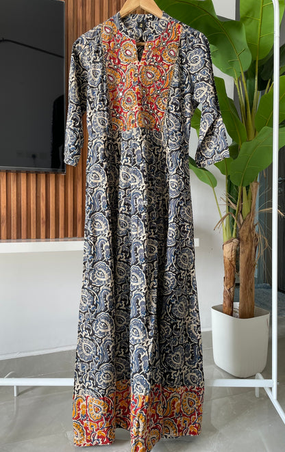 Kalamkari printed dress