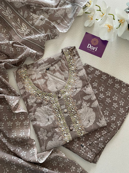 Pure cotton suit set