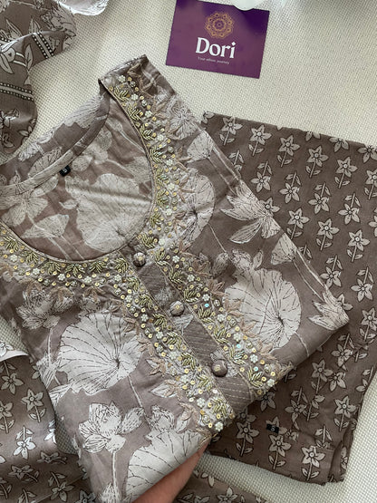 Pure cotton suit set
