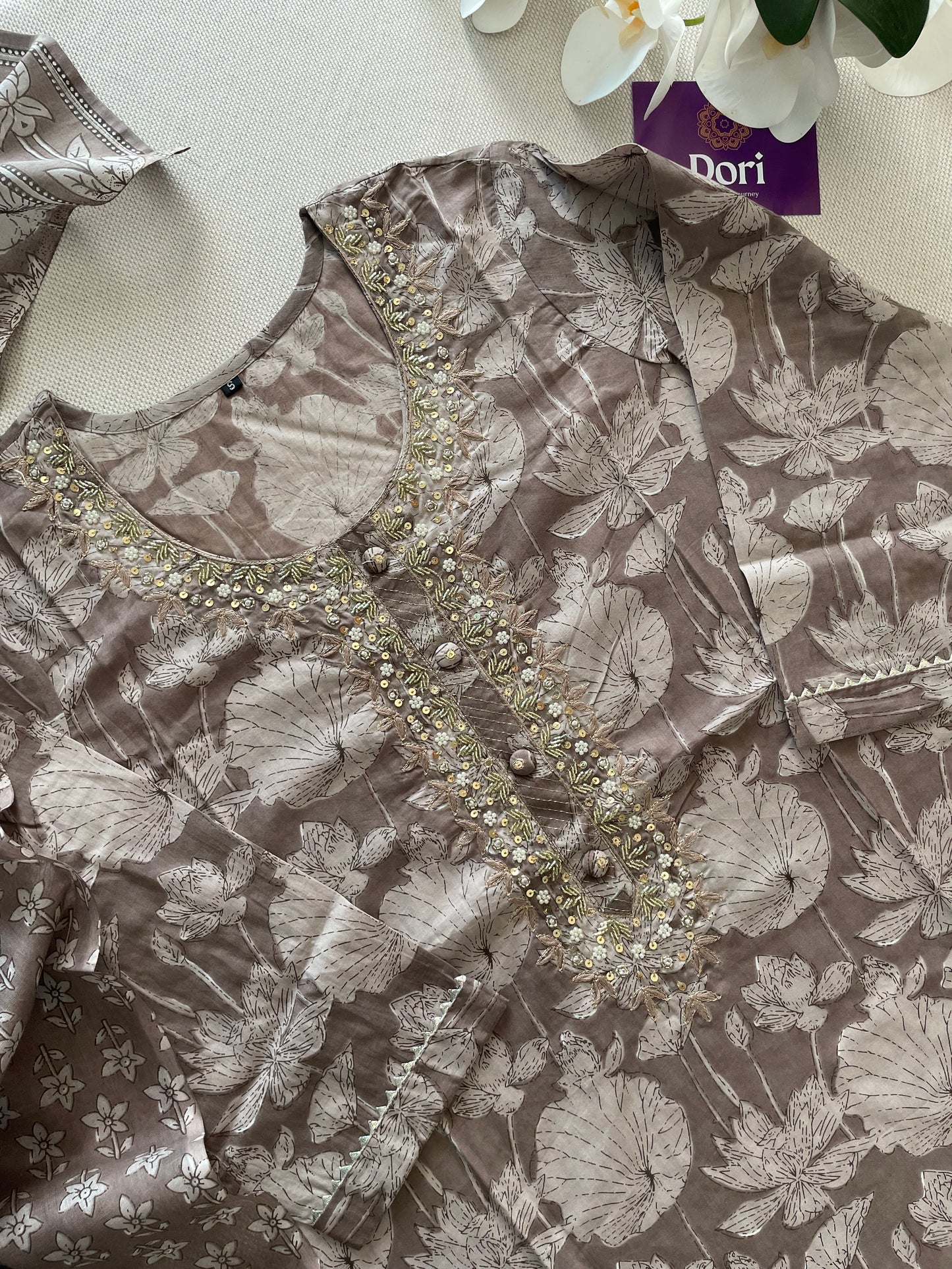 Pure cotton suit set