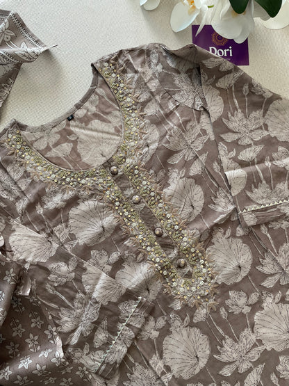 Pure cotton suit set