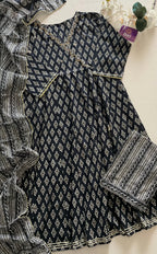 Plus size Anarkali set