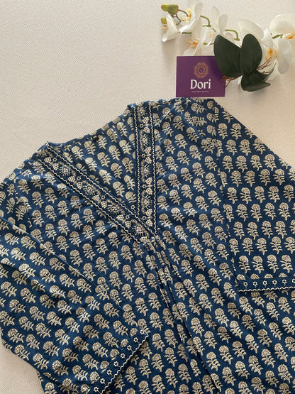 Plus size cotton suit set