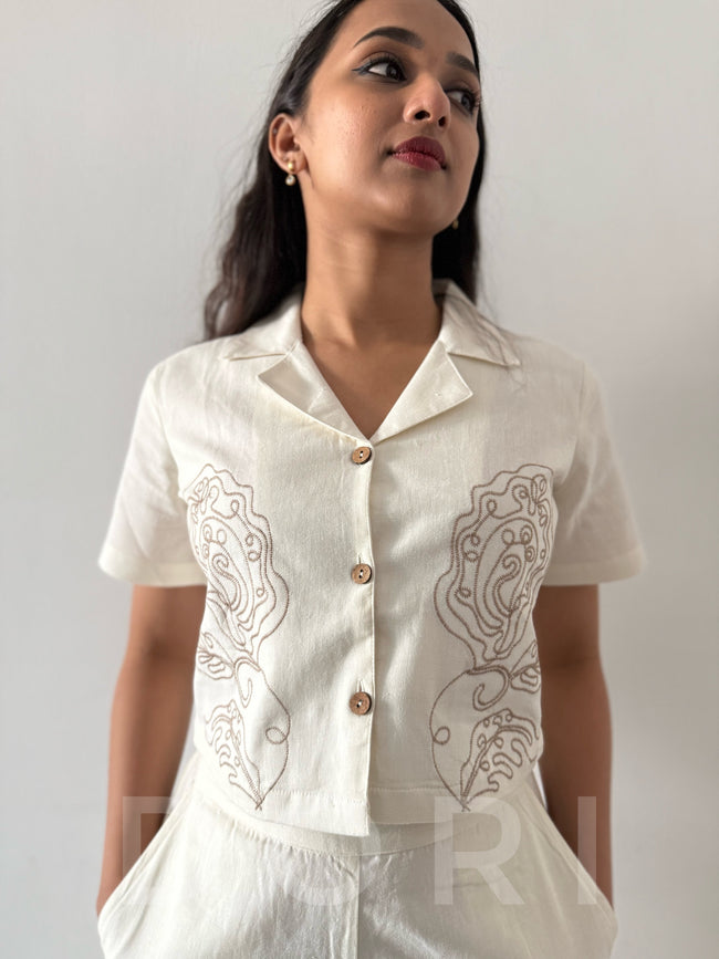 Crop pant set Main Image