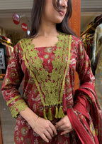 Cotton lace suit set