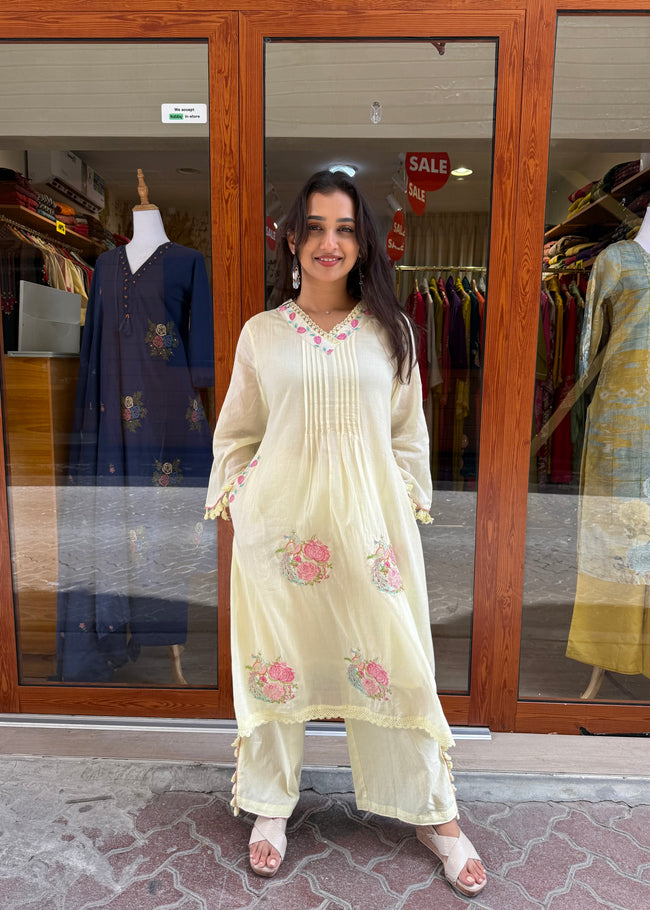 Mul cotton pant set Hover Image