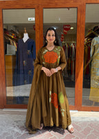 Mul Cotton Anarkali