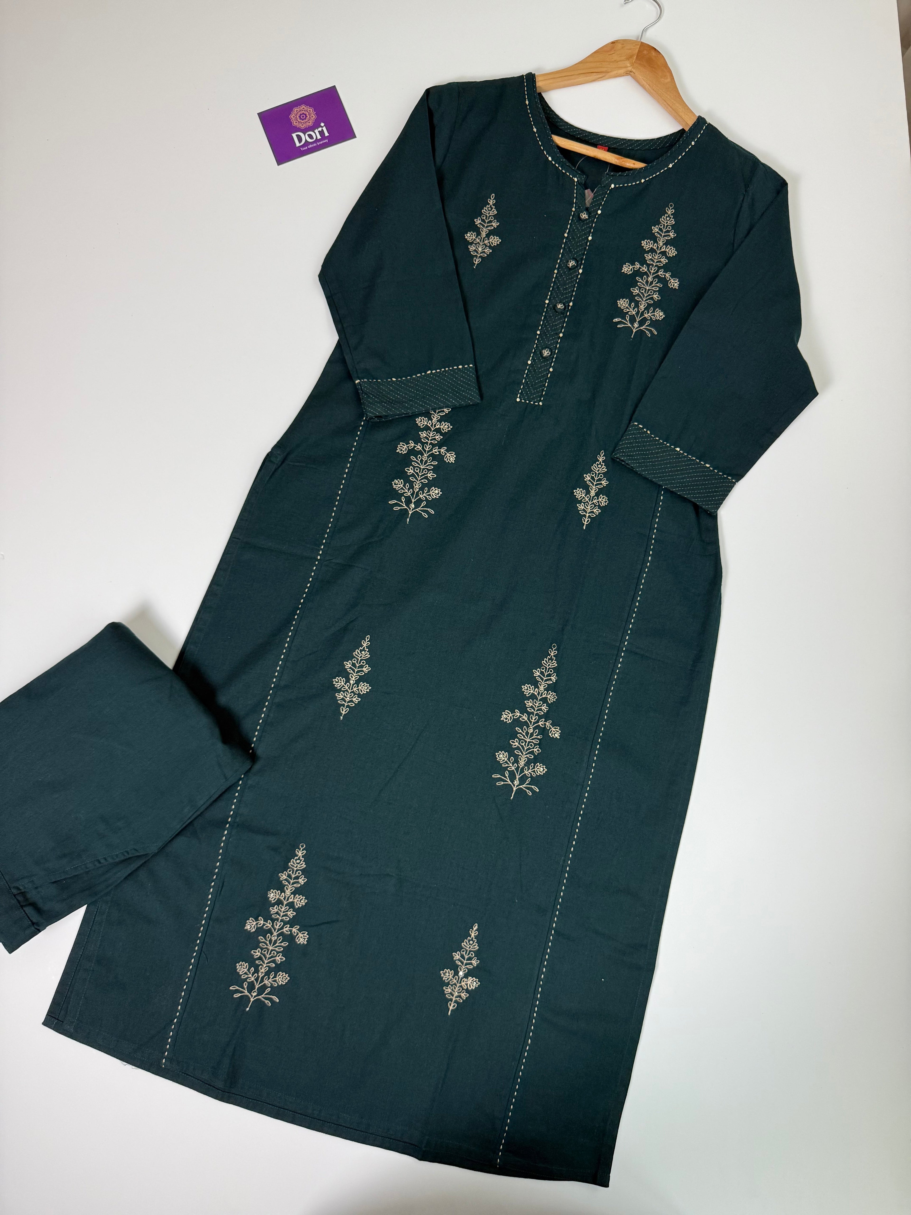 Flex cotton pant set