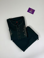 Flex cotton pant set