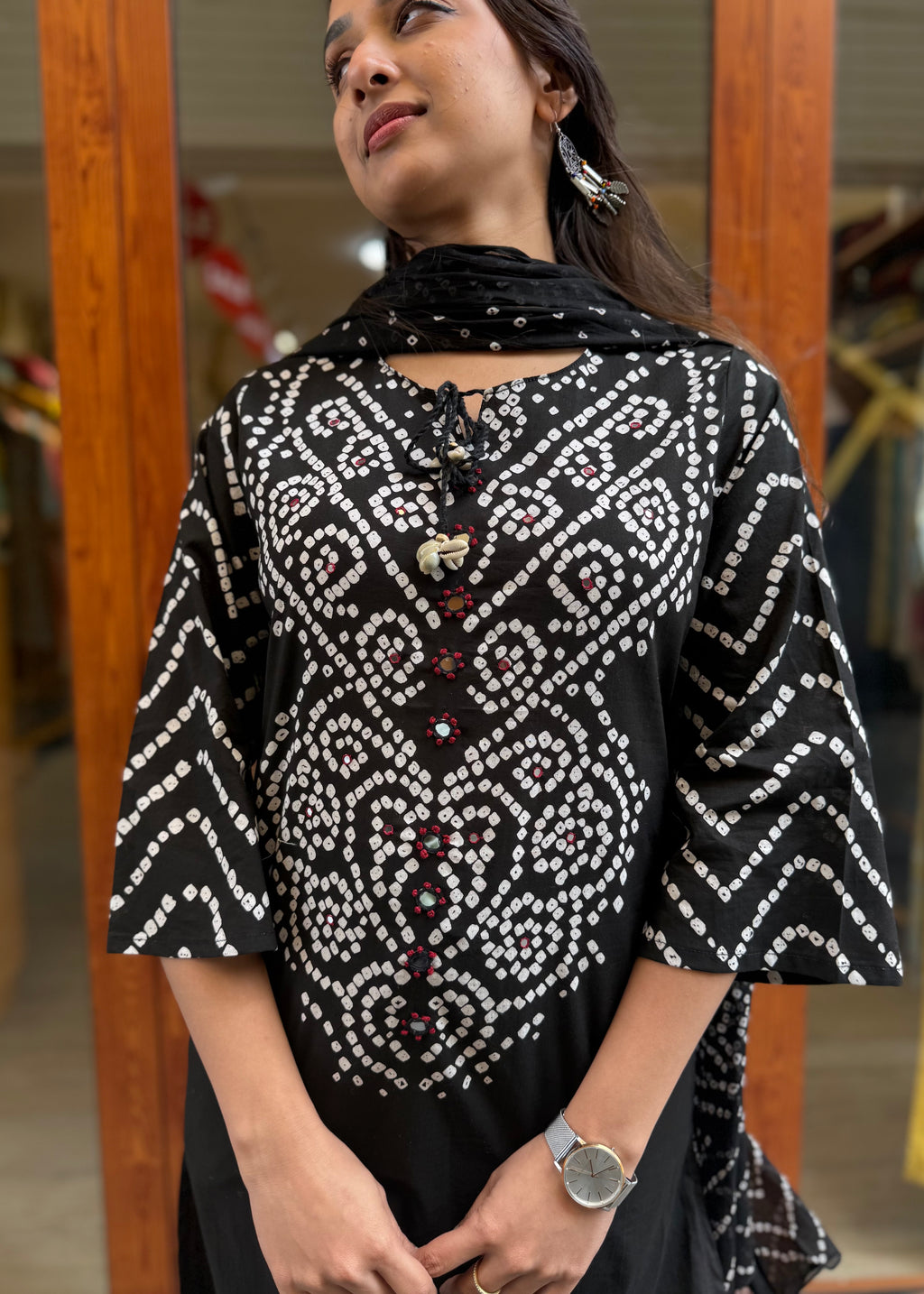 Bandhej suit set