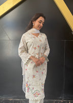 Embroidered suit set