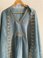 Premium shimmer tissue suit set