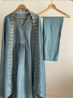 Premium shimmer tissue suit set