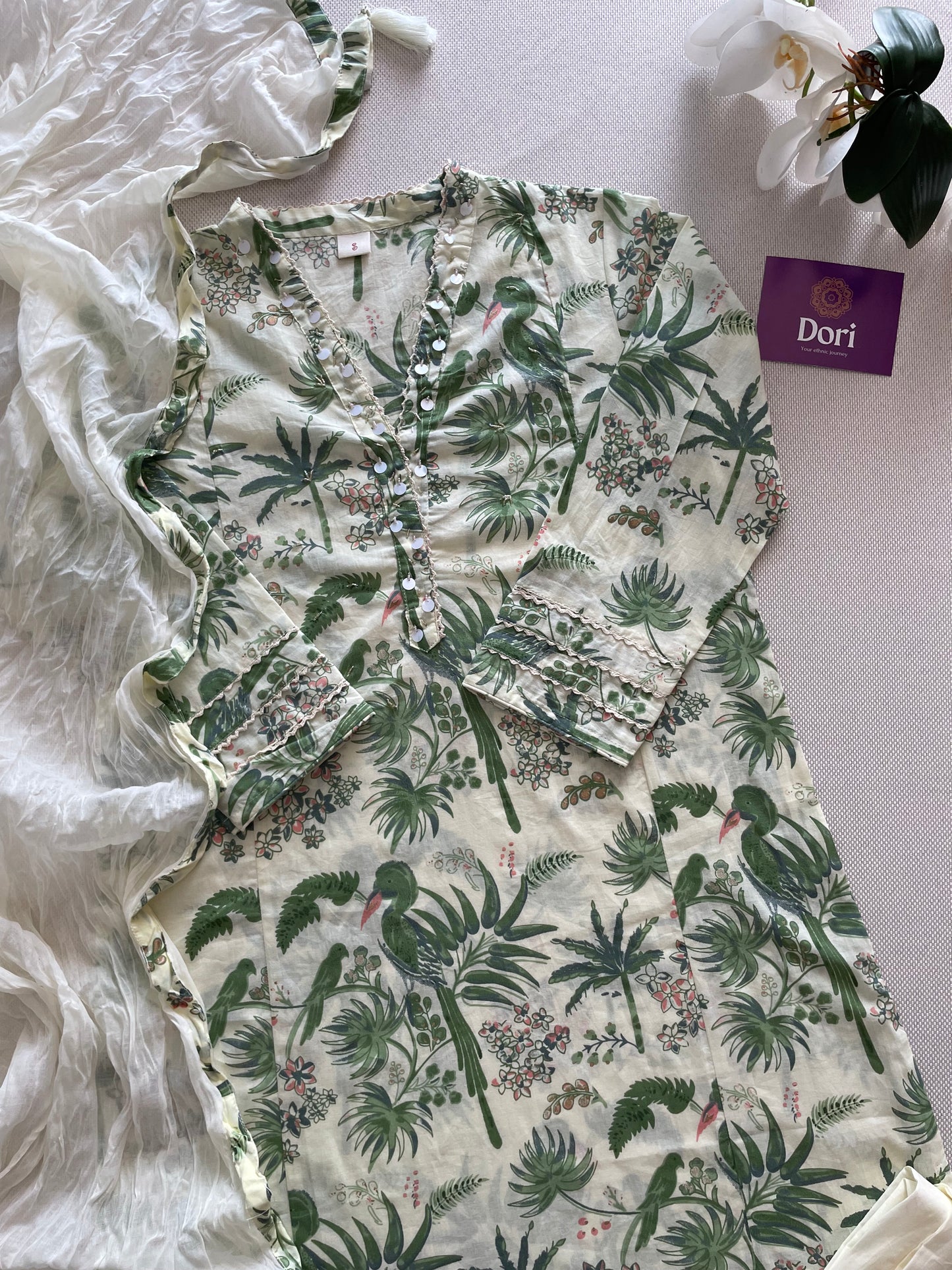 Pure cotton suit set