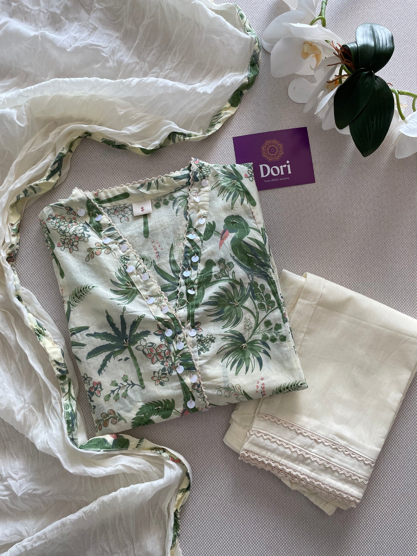 Pure cotton suit set