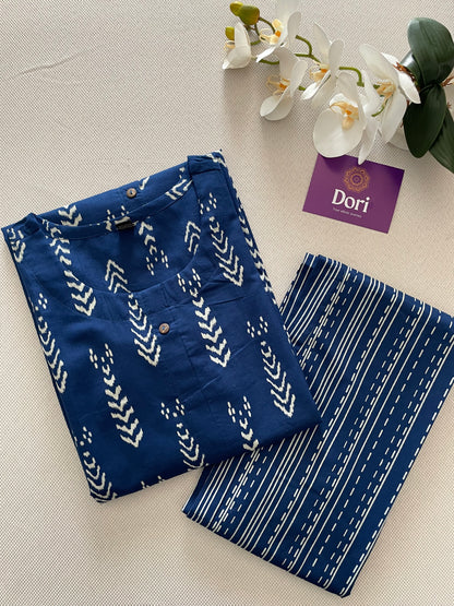 Soft cotton pant set