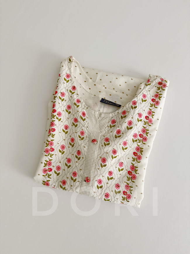 Soft Rayon kurti Hover Image