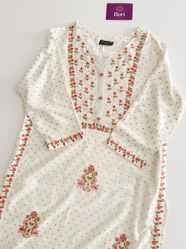 Soft Rayon kurti Main Image