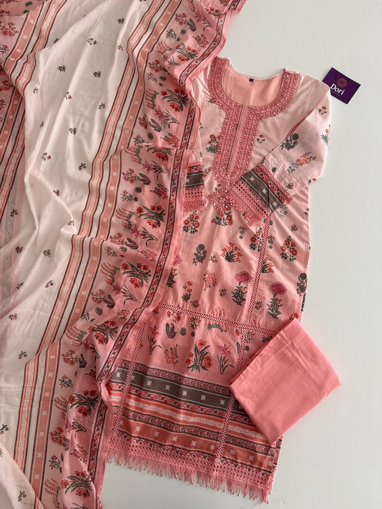 Peach blossom suit