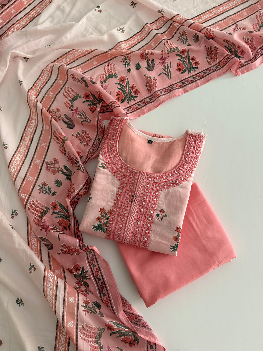 Peach blossom suit