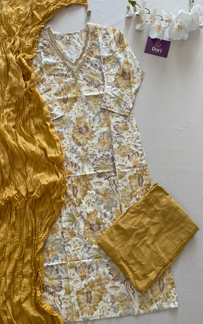 Cotton suit set