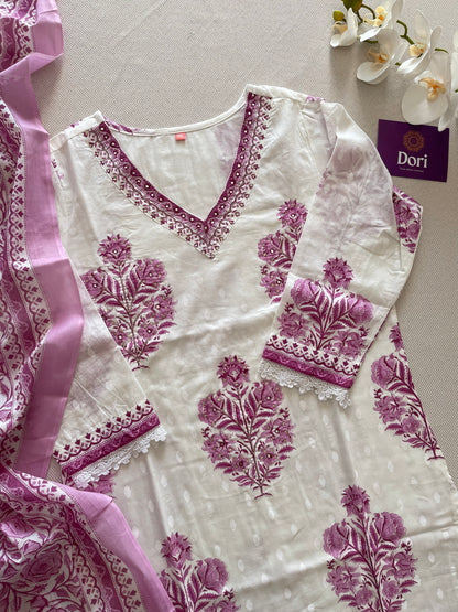 Eesha Mul cotton suit set
