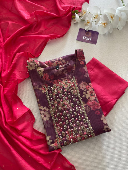 Tissue silk set