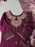 Heena Premium Dola silk hand work suit