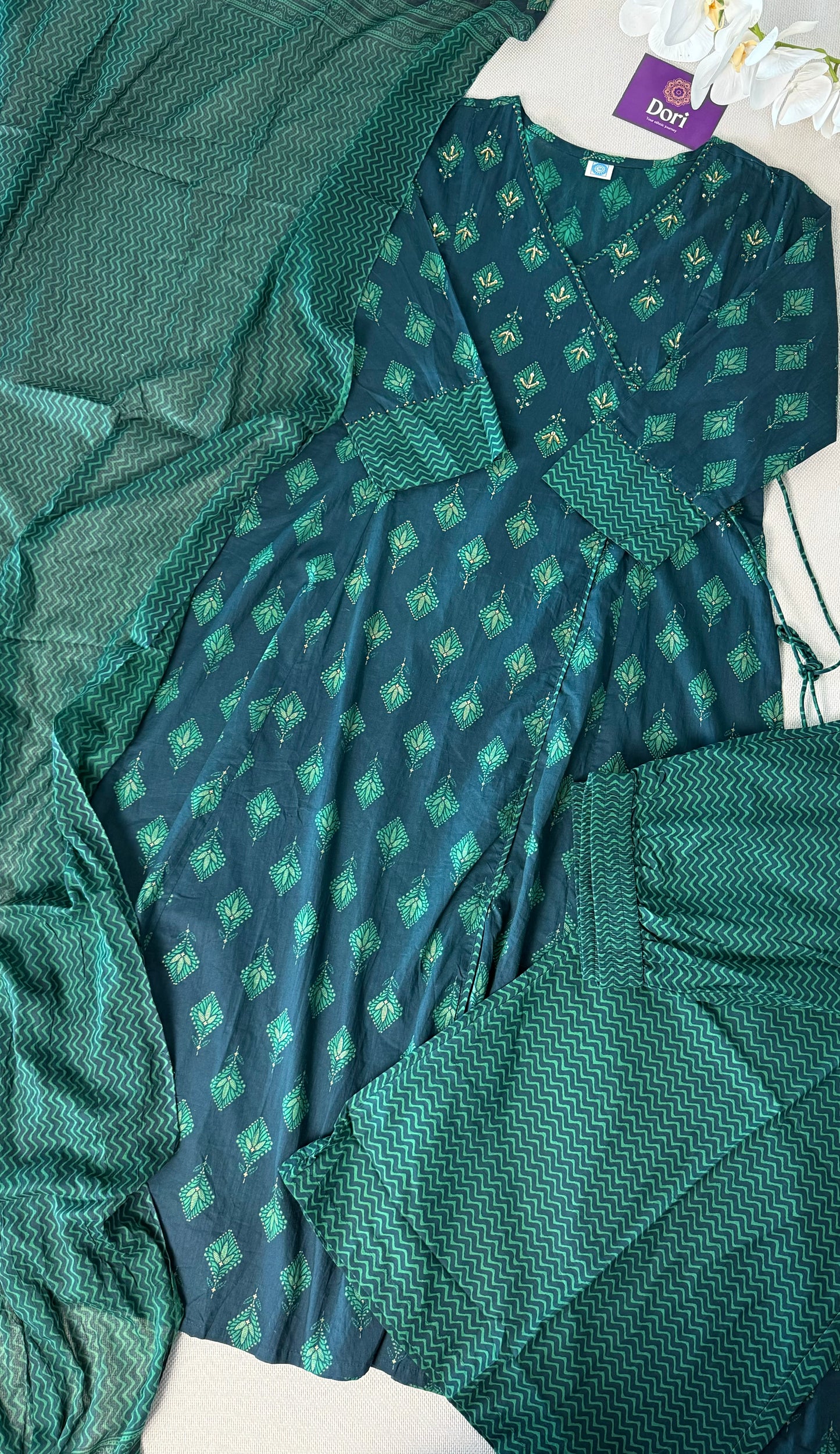 Sandhya Angrakha Anarkali with palazzo