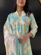 Sana Angrakha style suit