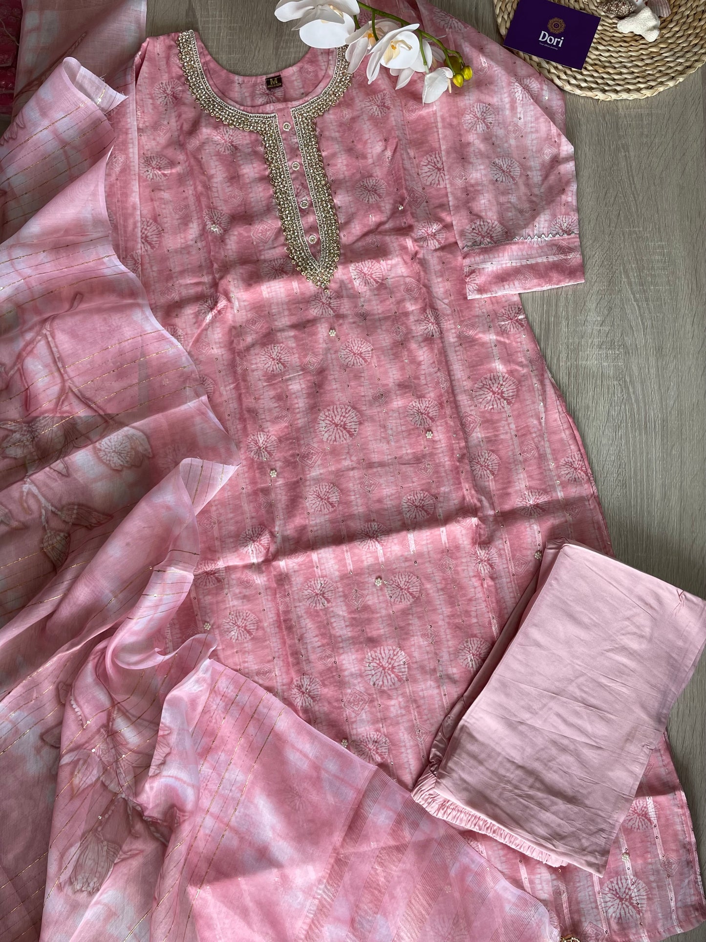Tissue silk set
